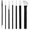 Segbeauty Set pedicure, Segbeauty 7 pezzi Set di coltelli per pedicure con custodia in PU, strumenti per unghie incarnite, set professionale per la riparazione dei piedi con lama affilata