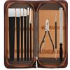 Segbeauty Set coltelli pedicure, Segbeauty 9 pz Coltello per la cura delle unghie professionale in acciaio al manganese ad alto contenuto di mais, coltello per la riparazione del piede