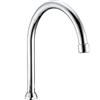 Schläfer 67081-C | Canna di Ricambio Rubinetto Cucina, Girevole a U, Ghiera 3/4 (Ø 24,9mm) x 20cm, Compatibile con Aeratore NEOPERL Anticalcare Risparmio Acqua M22 (incluso)