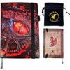 Power Beast Dungeon Taccuino del Drago + Borsa porta Dadi, Libro Dungeons and Dragons, Dungeon Master, Compendio, Diario, Grimorio, Libro della Magia, D&D, DND, Dragon, RPG.