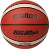 Molten BG1600 - Pallone da basket per interni ed esterni, in gomma, misura 6, arancione/avorio, adatto per ragazzi di età 12, 13, 14 anni e ragazze 14 anni e adulti