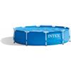 INTEX piscina METAL FRAME rotonda cm 305x76h + pompa filtro