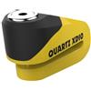 OXFORD Lucchetto bloccadisco QUARTZ XD10 diametro perno 10mm giallo/nero