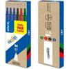 PILOT Refill a sfera Frixionball - punta 0,7mm - 3 blu, 1 nero, 1 rosso, 1 verde - Pilot - conf. 6 pezzi (unità vendita 1 pz.)