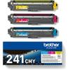Brother - Bundle di 3 Toner - C-M-Y - TN241CMY - 1.400 pag (unità vendita 1 pz.)