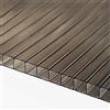 Decor-Italy LASTRA POLICARBONATO ALVEOLARE Exolon 210x100 con Spessore 6 mm 2 PARETI BRONZO