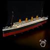 GEAMENT Set di Luci LED Compatibile Con LEGO Titanic - Kit Di Illuminazione per Creator 10294 Modello da Costruire (Modello di mattoncini non incluso)