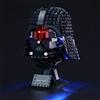 GEAMENT Set di Luci LED Compatibile Con LEGO Casco di Darth Vader (Darth Vader Helmet) - Kit di Illuminazione per Star Wars 75304 (Modello di mattoncini Non Incluso)