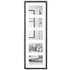 walther design Nero 5X 10x15 cm Galleria con passe-partout, Cornice plastica Galeria KB515H