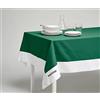 osama home PANTONE Tovaglia Rettangolare 6 Posti 140x180 cm, 100% Cotone 220 gr. - Verde