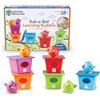 Learning Resources Amici dell'apprendimento Peek-a-Bird, Attività per bambini in età prescolare, Giochi educativi, Set di giocattoli didattici a colori, Giochi didattici, 15 pezzi, 18 mesi+,LER6812