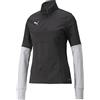 PUMA Individualliga - Felpa da Donna con Cerniera a 1/4