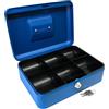 Cathedral Products - Cassetta portasoldi, 25,4 cm, blu