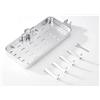 Chrasy Mensola Sospesa Mensola Organizer Portaoggetti per Bagno Porta Vassoio Sapone Mensole Doccia Bagno Regolabile Senza Foratura installabile su Un Tubo di Diametro di 19 e 25 mm
