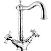 Bugnatese Princeton Miscelatore monoforo lavabo con scarico automatico Cromo
