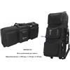 PROEL DHMKEY61 Borsa custodia profess. con ruote per tastiera 109x16,5x44,5 cm