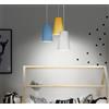 LIBEROSHOPPING Lampada a sospensione D20 1XE27 in metallo verniciato PAIL Giallo