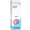 Sooft italia Narivit plus spray nasale 20 ml con acido ialuronico cross-linkato d-pantenolo biotina vitamina e vitamina e