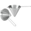 Metaltex 117214-Colador Chino de Acero inoxidable, Colino 117214 Cinese, in Acciaio Inox, 14 cm, Metallo, 14 cm