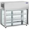 Espositore Vetrina refrigerata da banco - Lt. 100 - Dim.cm. 80,5x43,8x76,9H.