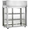 Espositore Vetrina refrigerata da banco - Lt. 177 - Dim.cm. 80,5x43,8x96,9H.