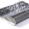 Molyorch Autoadesivi Cristallo Glitter, Fogli di Strass Autoadesivi con Strass, Cristallo in Resina Bling Adesivo, per Telefono Cellulare, Auto Decorazione, Scarpe, Regalo Vetro Decorazioni (Nero)