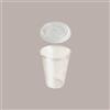 ILIP 50 Pz Bicchiere PLA BIO 300cc con Coperchio Piatto Taglio Croce