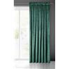 Eurofirany PIERRE Tenda in Velluto con Fettuccia Arricciatenda - 1 Pz. Tenda Termica Isolante in Velluto, Opaca, Oscurante, Per cameretta, Soggiorno, 140x300 cm, Turchese Scuro