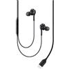 Samsung Cuffie Auricolari + Microfono Samsung con Connettore Type-C EO-IC100BBEGEU Nero