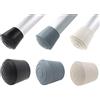 Lifeswonderful - 16x Piedini Feltrini Puntali Antiscivoli Per Mobili - Molte Misure e Colori Disponibili (16mm - Bianco)