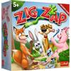 Trefl - Zig Zap - Gioco arcade dinamico, carte di animali, gioco da tavolo per famiglie, orecchie di animali e pacchetti di cattura delle carte, per adulti e bambini sopra i 5 anni, 02319
