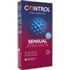 Artsana spa Control Sensual Dots&Lines Preservativi Con Rilievi E Striature Piacere Intenso 6pezzi