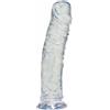 EROTIC ENTERTAINMENT Dildo Crystal Clear Medium