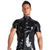 LATEX Maglietta Con Zip In Latex