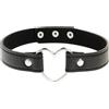 COQUETTE Chocker con Cuore in Pelle Vegana