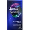 DUREX Preservativi Prolonged Pleasure Ritardanti 12 pezzi