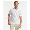 Russell Collection Abbigliamento personalizzate. Magliette polo da uomo Russell Pure Organic 215 g/m² - Russell Collection personalizzate o neutre
