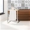 Ambiance Sticker Rivestimenti Autoadesivi per Cucina e Bagno Nuances de Gris Cordoba - 9 Piastrelle Adesive 10 x 10 cm