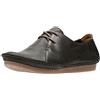 Clarks Janey Mae, Scarpe Stringate Derby, Donna, Nero (Black Leather), 37.5 EU