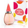 Agatha Ruiz de la Prada Perfume - Gotas de Color, Eau de Toilette per Donne, Fragranza Floreale Fruttata con Arancia, Mela, Gelsomino e Rosa Bianca - 100 ml