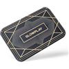 SLOWPLAY Placche Fiches Rettangolari da Poker, Confezione da 10 Pezzi, Placche Professionali in Stile Europeo Senza Denominazione, Ceramica Composita da 34 Grammi (Nero)