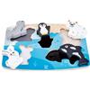 Hape - Puzzle Tattile Animali Polari