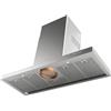 Faber Selezione PRONTA CONSEGNA - Faber Cappa a parete LUFT X A120 325.0482.952 finitura acciaio inox da 120 cm