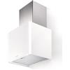 Faber PRONTA CONSEGNA - Faber Cappa a parete LITHOS EG6 LED WH A45 335.0533.565 finitura bianco latte da 45 cm