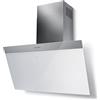Faber Selection PRONTA CONSEGNA - Faber Cappa a parete DAISY + WH A80 330.0612.371 finitura vetro bianco da 80 cm