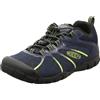 KEEN Chandler 2 CNX, Scarpe da Ginnastica, Unisex - Bambini e ragazzi, Black Iris/Evening Primrose, 24 EU