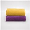 Sancarlos - Set di 2 asciugamani Ocean Duo di lavandino, colore mostazza e viola, 100% cotone, 550 g/m2