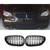 Gangying E60 E61 Griglia Radiatore per BMW serie 5 E60 E61 M5 Griglia Paraurti Nero Doppia Lamella Nera Lucida 2003 - 2009