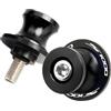 QJY-Motor Part-Store QJY Per S1000R RR XR Moto M8 Nottolini Cavalletto Appoggi 8MM Bobbine Per B-M-W S1000R S1000RR S1000XR S1000RR HP4-Nero