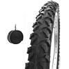 Union EBB26MDU COPERTONE + Camera d'Aria 26 x 2.125 MTB (57-559) Mountain Bike Pneumatico Bici
